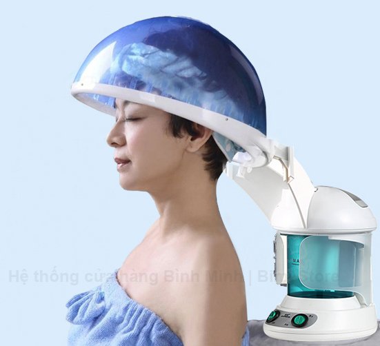 máy hấp dầu tóc tại nhà